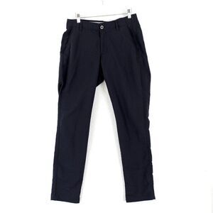 Under Armour Blue‎ Elastic Waist Low Rise Athletic Nylon Polyester Pants 31/31